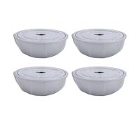 Badafaci Cartouche de Remplacement pour Système Ease Floating, 4 Pièces, pour Spas Jusqu’à 600 Gallons, avec Design Flip to Replace, pour Entretien Facile et équilibre du PH