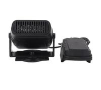 Badafaci Chauffage Portatif sans Fil, 2 Plages de Température Réglables de 30 ℃ à 80 ℃, avec Tête Rotative à 360 Degrés et Fonctionnement Silencieux, pour Bureau, Dortoir, Atelier