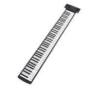 Badafaci Clavier de Piano Enroulable à 88 Touches, Portable, Pliable, Rechargeable, à Main, Meilleur Cadeau pour Enfants et Débutants (Prise UE)