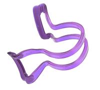 Badafaci Collimateur d'arc de Violon, Correcteur de Rectitude d'arc en Silicone ABS pour Violons 1 4 1 8 10, Outil Pédagogique 3D Fit Grip pour les étudiants Débutants, Pratique de l'archet