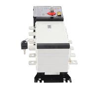 Badafaci Commutateur de Transfert Automatique à Double Alimentation, Commutateur de Transfert de Puissance à Verrouillage Mécanique PC AC400V 220V, 4 Fonctions de Fonctionnement 1000V 8KV 9kA pour