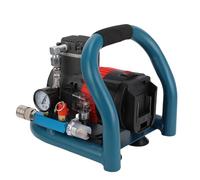 Badafaci Compresseur D'air 1,5 L Compresseur D'air Portable Compact Gonflage Puissant Poignée Caoutchoutée Pression Maximale de 8 Bars Convient à L'entretien Automobile