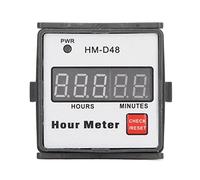 Badafaci Compteur Horaire Numérique, Totalisateur Horaire, 0-999.99 H AC