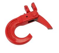 Badafaci Crochet Coulissant à Chape, Crochet de sécurité Robuste capacité de 3,15 T avec Mécanisme de Verrouillage à Goupille, pour équipement de Construction de Transport Portuaire de