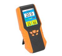 Badafaci Détecteur D'O2 Portable, Compteur D'oxygène avec écran LCD rétroéclairé, Plage de 0 à 30% Vol, Batterie Rechargeable de 2 000 MAh, Fonction D'alarme, pour Intérieur et