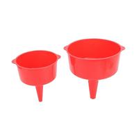 Badafaci Ensemble D'entonnoirs à Large Ouverture, Plastique PP de Cuisine | Matériau PP, Passe au Lave Vaisselle, Ouvertures de 16,5 Cm et 21 Cm, Outil de Transfert de Liquide, Remplissage de