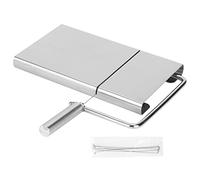 Badafaci -fromage Trancheuses à Beurre en Acier Inoxydable avec Fil de, Accessoire de Cuisine pour Jambon, Pain, Gâteau, Fraise, Concombre