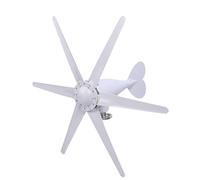 Badafaci Générateur D’éolienne 300W 6 Pales Démarrage à Basse Vitesse | Lames Composites en Nylon, Démarrage à 1,0 M,S, Maison VR Bateaux, Disque AC, Compatible avec Onduleur, Générateur électrique