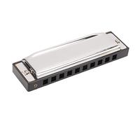 Badafaci Harmonica G Key plaqué Cuivre, 10 Trous, 20 Tons, Orgue à Bouche Léger, Format de Poche pour Enfants et Débutants, Facile à Transporter pour l'école, la Pratique Musicale, les Voyages