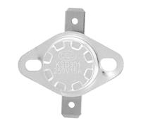 Badafaci Interrupteur de Contrôle de la Température, Thermostat Normalement fermé, 15 A, Ensemble de 5 Pièces pour la Régulation de la Température dans les Cafetières et les Bouteilles d'eau (135℃)