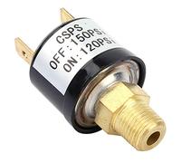Badafaci Interrupteur de Contrôle de Pression, Mise Sous Tension Automatique à 120 PSI et Arrêt à 150 PSI, sans Forme de Commutateur NC, pour Compresseur D'Air, Système de Suspension