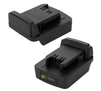 Badafaci Kit d'Adaptateur de Batterie Adaptateur de Batterie 18 V Connecteur d'alimentation de Station 'Accueil 18 V pour Lithium-ION PCBA intégré Aucune Perte de Conversion Léger Compact pour