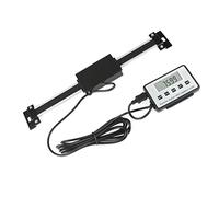 Badafaci Kit de Lecture Numérique, écran LCD à Distance, échelle Linéaire Numérique 0-150 Mm avec Dos Magnétique, Précision de ± 0,06 Mm, Anti-interférence pour Fraiseuses, Tour, Travail du Bois