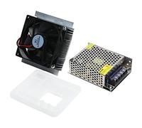 Badafaci Kit de Refroidissement Peltier, Dissipateurs de Chaleur en Aluminium, Système de Refroidissement Thermoélectrique Efficace pour Petits Réfrigérateurs et Mini Climatiseurs