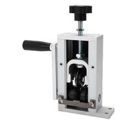 Badafaci Machine à Dénuder Manuelle, Outil à Dénuder Réglable 1 à 21 Mm | Acier Inoxydable Aluminium, Manivelle ou Perceuse électrique, Traitement des Câbles, Câbles Haute Tension Flexibles