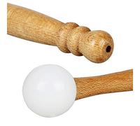 Badafaci Maillet en Caoutchouc pour Bol Chantant en Cristal, Outil Flexible et de Haute qualité avec de Longs échos pour la Méditation et le Son de Guérison