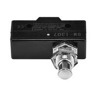 Badafaci Micro-Interrupteur, Interrupteur de Fin de Course à Action Instantanée avec Contacts Argentés pour le Contrôle Automatique de L'équipement et la Protection de sécurité, fixé (Au BM-1307)