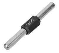 Badafaci Micromètre Extérieur en Acier Inoxydable, Outil de Mesure Professionnel avec Tige de Bloc D'étalonnage, pour Calibrer les Micromètres 25 Mm, 50 Mm, 75, 100 (Humilité)