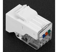 Badafaci Module CAT3, Prise Réseau RJ11, avec Terminal IDC, Matériau ABS, Conception Compacte pour Applications de Câblage Intégrées, 5 Pièces