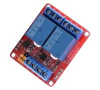 Badafaci Module de Relais à 2 Canaux, Carte d'isolation Optocoupleur 5V 12V 24V, Déclencheur de Niveau Haut et Bas, Commutateur de Commande d'ordinateur USB 10A pour l'automatisation des Projets