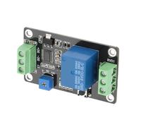 Badafaci Module de Relais de Minuterie de Retard, Relais de Minuterie Réglable avec Retard ON OFF, Déclencheur Autobloquant 5V 12V 24V pour Circuits de Commande (DC5V)