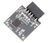 Badafaci Module de sécurité de Cryptage TPM2.0 Remplacement de l'interface SPI 12 Broches pour Les Cartes Mères de la Série B550 A520 Sécurité PC Améliorée avec Processeur Crypto Autonome