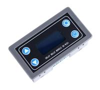 Badafaci Module Relais 1 Canal, Temporisateur de Coupure Différée avec écran Clair, pour Divers équipements électriques 6-30 V