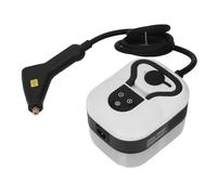 Badafaci Nettoyeur à Vapeur Portable 105 ℃, Cuiseur Vapeur Portable Sous Pression à Haute Température avec écran Tactile Intelligent Réglable à 6 Niveaux, pour le Nettoyage de la (Prise UE 220V)