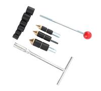 Badafaci Outil de Bouchon D'eau de Tuyau D'urgence, Aiguille Thermofusible en Acier Inoxydable, Conception Ergonomique, Légère, Utilisée pour les Fissures dans les Coins des Murs et les