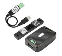 Badafaci PEACEFAIR PZEM-017 Moniteur de Consommation d'énergie DC avec Protocole ModbusRTU pour Mesurer la Tension, le Courant, la Fréquence, la Plage 50 A-300 A (PZEM-017+50 USB)