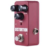 Badafaci Pédale de Distorsion FDS2, Coque en Alliage d'aluminium, tonalité Classique, Mini Pédale d'effet de Guitare Portable pour Musiciens et Artistes