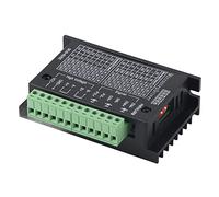 Badafaci Pilote de Moteur Pas à Pas Module de Contrôleur de Pilote de Moteur à TB6600 9 V-42 V DC 4 A 32 Segments avec Isolation Optique Haute Vitesse Pont en H Bipolaire