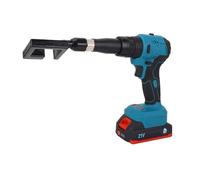 Badafaci Pince à Riveter électrique, Tête Rotative à 360°, Batterie Li 21V | Pointe en Acier allié Cr V, Outil de Poinçonnage pour Goujons Métalliques, Réinitialisation à un Bouton, Course Réglable,