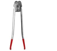 Badafaci Pince à Sertir pour Cerclage, Outil de Scellage Manuel en Acier Robuste 45 pour Sangles PP PET 12-19 Mm, Emballage Industriel et Utilisation en Entrepôt avec Mâchoire Traitée Thermiquement