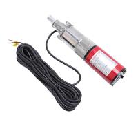 Badafaci Pompe Immergée 220W Acier Inoxydable Hauteur 30m | Pompe à Eau Profonde pour Irrigation Agricole, Débit 1,2 M³/h, Alimentation Solaire ou Batterie, Sortie 1 Pouce, Cordon de