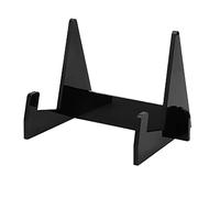 Badafaci Présentoir de Livres en Acrylique, Support de Livre Amovible, Stable et Ferme, pour Librairies, Bureaux, Cuisines, Support de Chevalet Portable Léger pour Livres, CD avec Inclinable vers