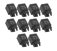 Badafaci Relais de Voiture 12 V 40 A 4 Broches, Relais Automobile ABS pour Feux de Conduite, Moteur de Ventilateur de Klaxon, Compatible avec Tercel Camion van Moto Bateau