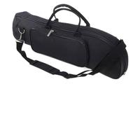 Badafaci Sac pour Trompette en Nylon Léger et Durable avec Double Fermeture éclair, Doublure Douce, Poignée Ergonomique, Bandoulière Réglable, Design Compact pour Trompettes de Bach et Débutants 530