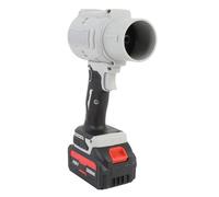 Badafaci Souffleur à Feuilles sans Fil 130 000 TR/Min Mini Souffleur à Jet à Air comprimé pour Nettoyage du Clavier, Séchage de Voiture, Déneigement avec 2 Batteries 21 800 MAh et Chargeur (Prise UE)