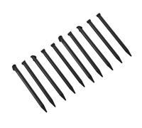 Badafaci Stylet de Remplacement 3DS XL, Paquet de 10 Stylets pour écran Tactile pour la Nouvelle 3DS XL, Matériau ABS, Contrôle Précis, Conception Ergonomique, Accessoires de Jeu (Black)