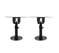 Badafaci Support de Haut-Parleur Support de Plafond Mural Robuste Charge 88 LB Rotation Réglable à 180 ° pour Haut-parleurs Professionnels Surround d'étagère