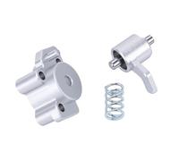 Badafaci Support Hotend Extrudeuse à Support Fixe Hotend Remplacement en Alliage D'aluminium à Détachement Rapide avec Arbre Rotatif et Ressort pour S1 S1C