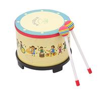 Badafaci Tambour de Plancher en Bois, Instrument de Percussion coloré avec 2 Maillets, 8 Pouces, Idéal pour l'éducation Musicale et Le Divertissement des Enfants