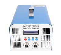 Badafaci Testeur de capacité de Batterie, Testeur de Charge et de Décharge de Batterie au Lithium 5 V à Courant élevé avec Boîtier en Acier allié, pour la Recherche Expérimentale et les (Prise UE)