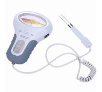Badafaci Testeur de qualité d'eau, Analyseur de Chlore pour Piscine et Spa, Grand écran, Fonctionnement Facile avec Sonde, pour Usage Familial