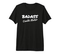 Badass Candle Maker Candle Making T-Shirt Haut de Gamme