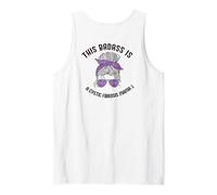 Badass Cytic Fibrosis Mama Sensibilisation à la Femme au Dos Débardeur