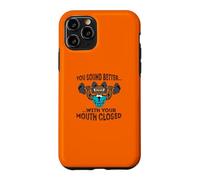 Badass Grandpa : Tu parles Mieux avec la Bouche fermée. Coque pour iPhone 11 Pro