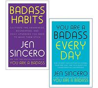 Badass Habits & You Are a Badass Every Day par Jen Sincero, ensemble de 2 livres
