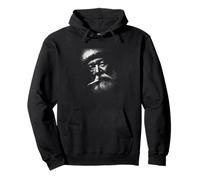 Badass Père Noël fumant Gritty Christmas Sweat à Capuche